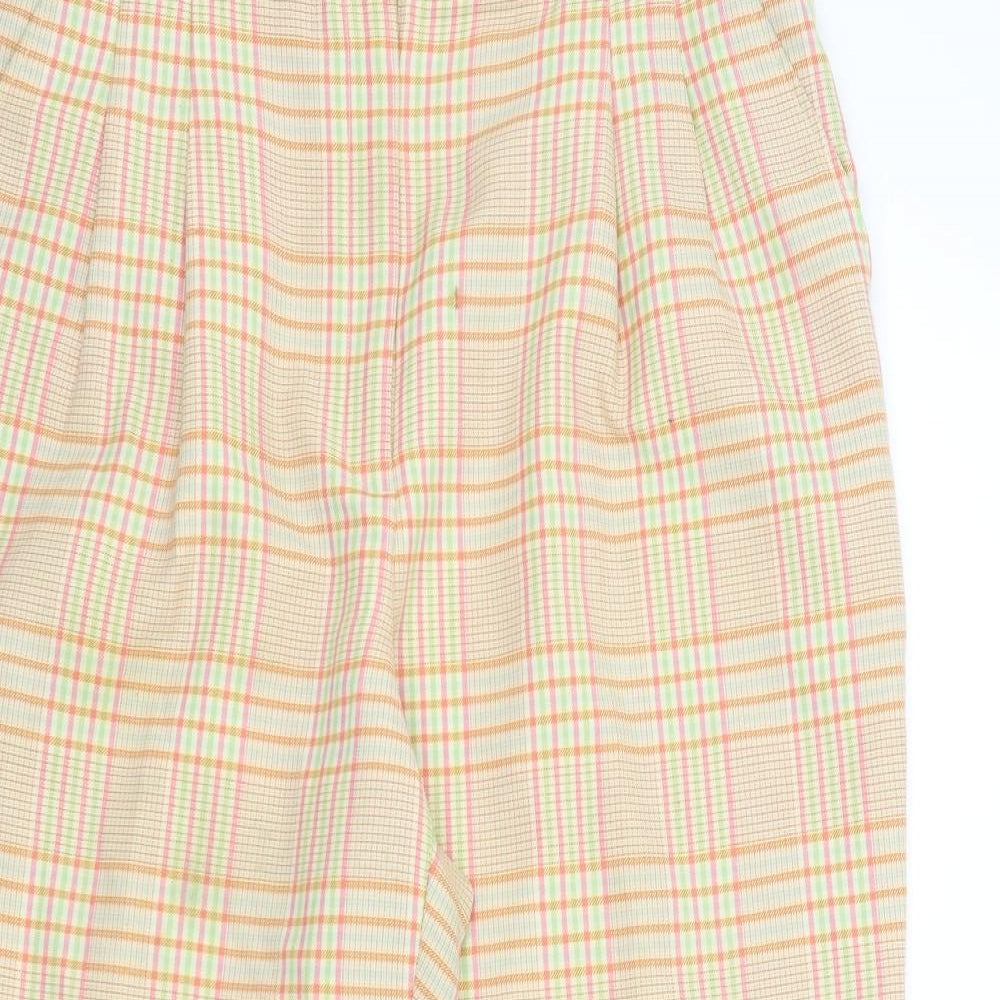 Rhino Womens Multicoloured Check  Trousers  Size 12 L21 in