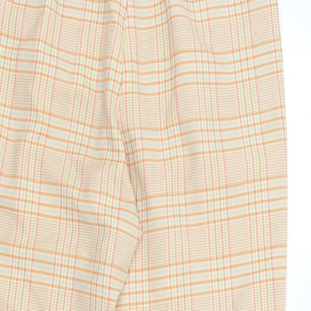 Rhino Womens Multicoloured Check  Trousers  Size 12 L21 in