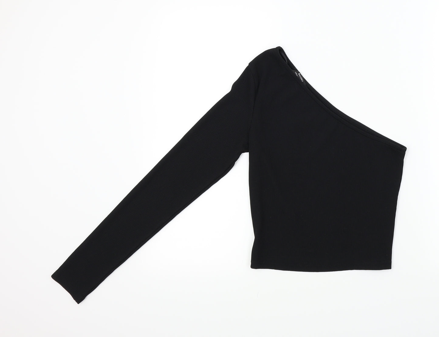 Bershka Womens Black   Basic T-Shirt Size M