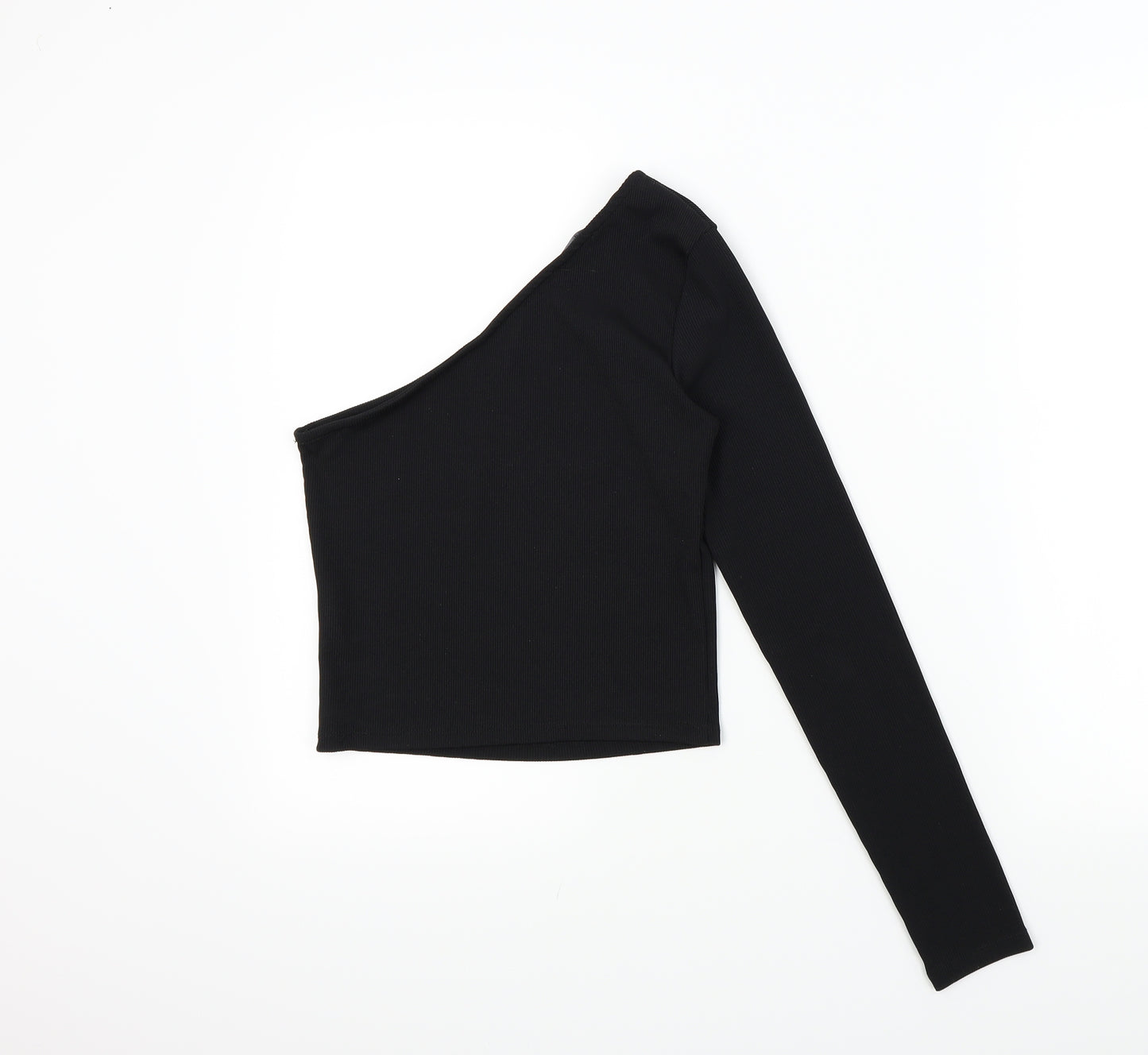 Bershka Womens Black   Basic T-Shirt Size M