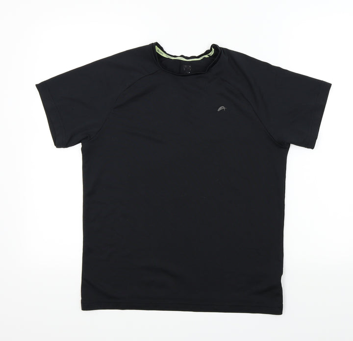 F&F Womens Black Basic T-Shirt Size S