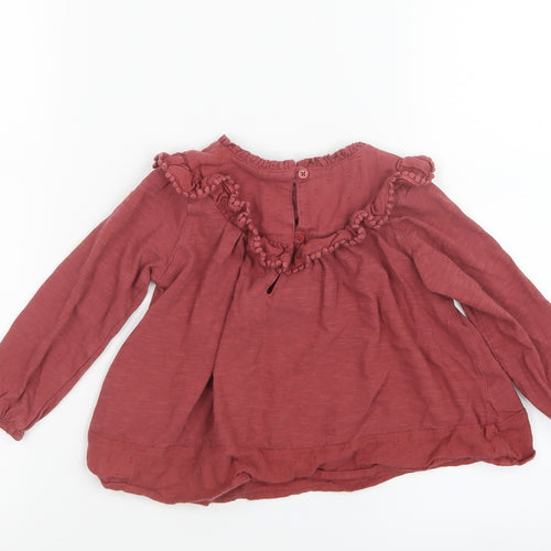 NEXT Girls Red   Shirt Dress  Size 18-24 Months
