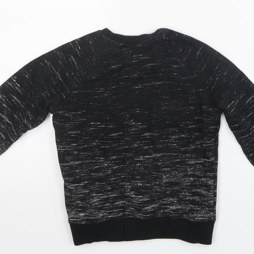 Marks and Spencer Boys Black   Pullover Jumper Size 5-6 Years