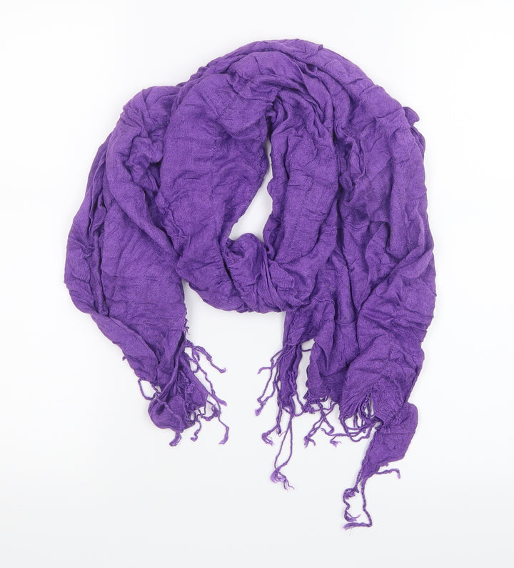 Preworn Womens Purple    Scarf