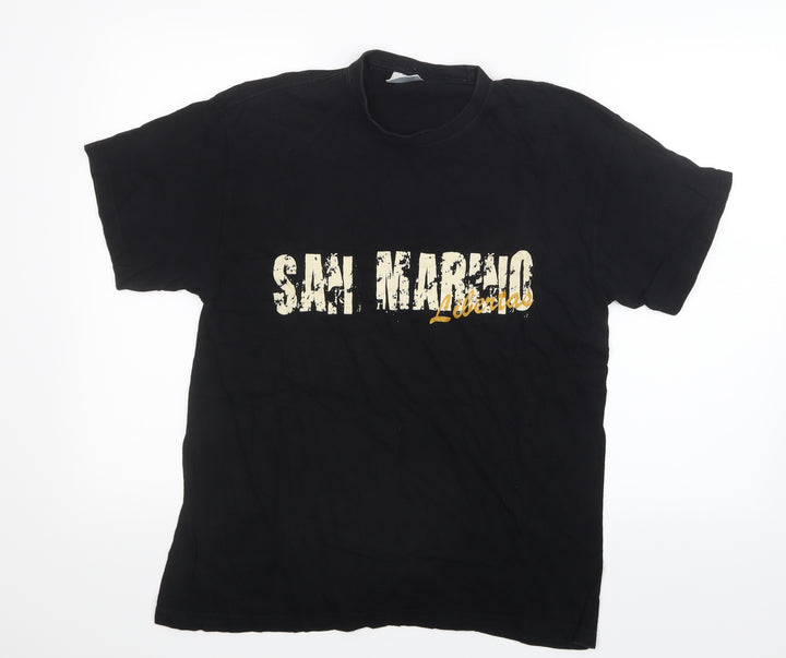 JHK Mens Black T-Shirt Size M