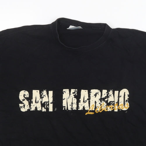 JHK Mens Black    T-Shirt Size M