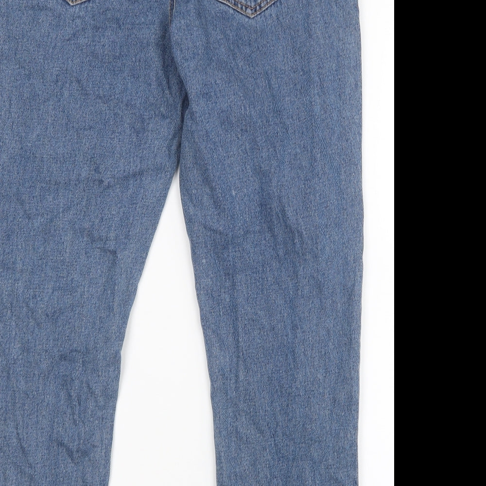 Noisy may Womens Blue  Denim Straight Jeans Size 31 in L25 in