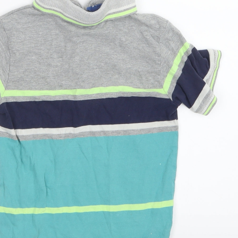 George Boys Blue   Basic Polo Size 4-5 Years