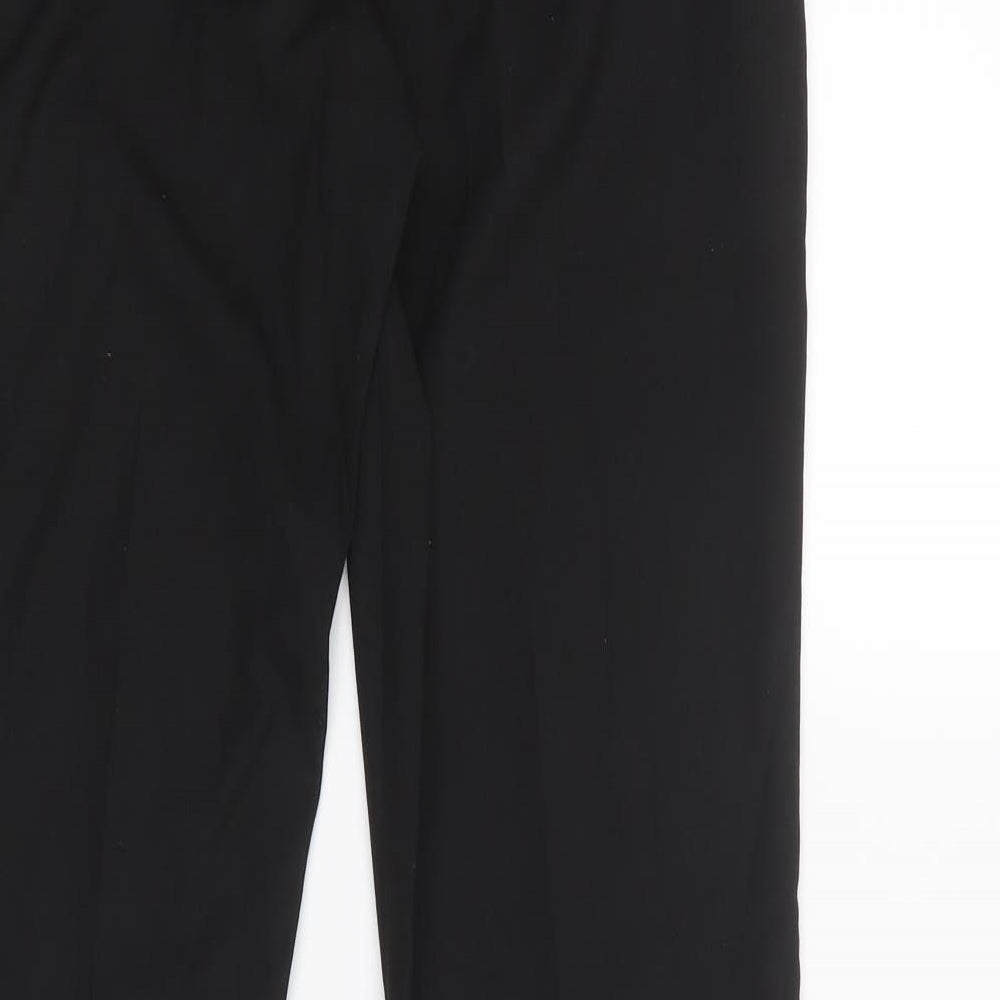 Marks and Spencer Boys Black   Capri Trousers Size 13-14 Years