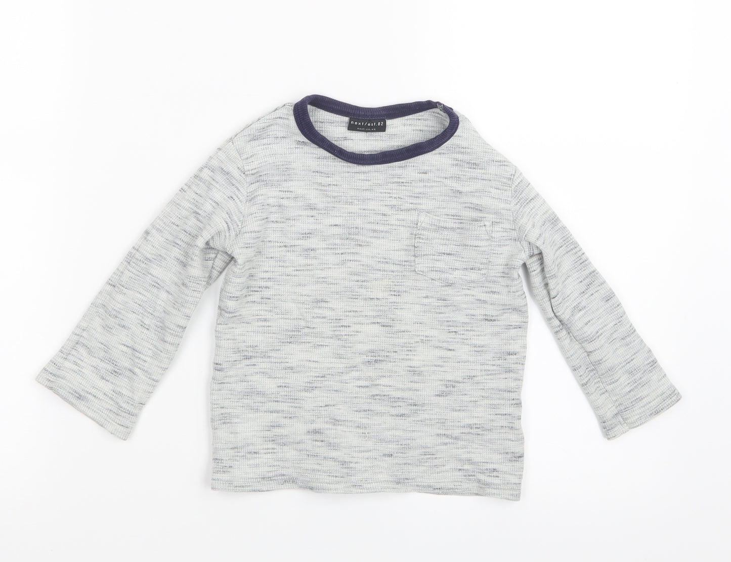 NEXT Boys Grey   Basic T-Shirt Size 2-3 Years