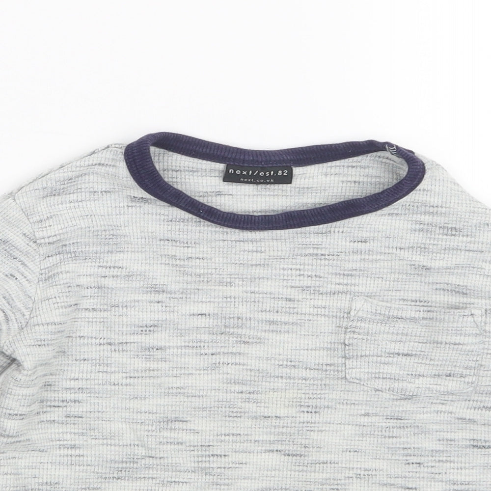 NEXT Boys Grey   Basic T-Shirt Size 2-3 Years