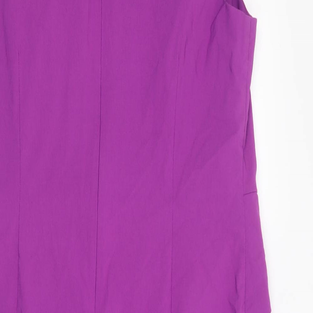 Roman Womens Purple   Shirt Dress  Size 18