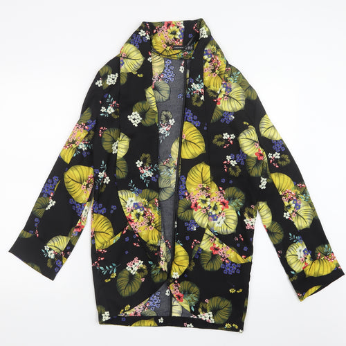 Atmosphere Womens Yellow Geometric  Jacket  Size 6