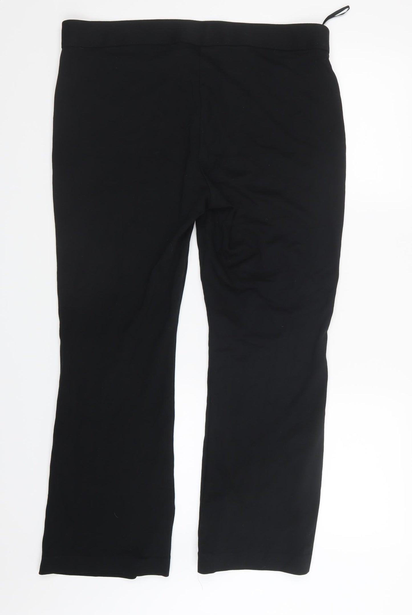 Marks and Spencer Womens Black   Trousers  Size 16 L25.5 in