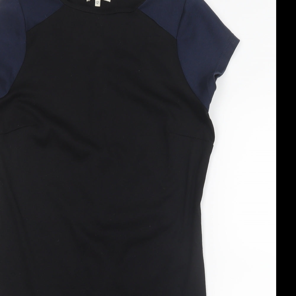 Papaya Womens Black   Shirt Dress  Size 12