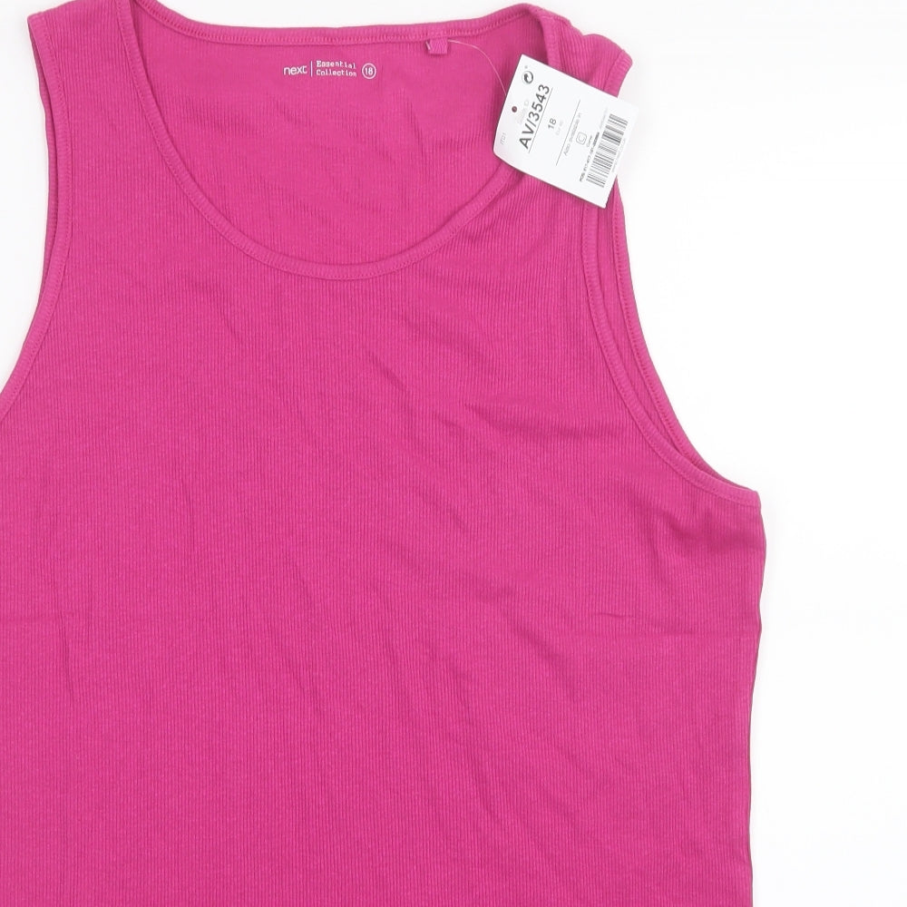 NEXT Womens Pink   Basic Tank Size 18