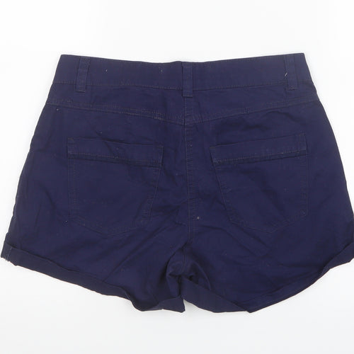 New Look Womens Blue   Chino Shorts Size 6