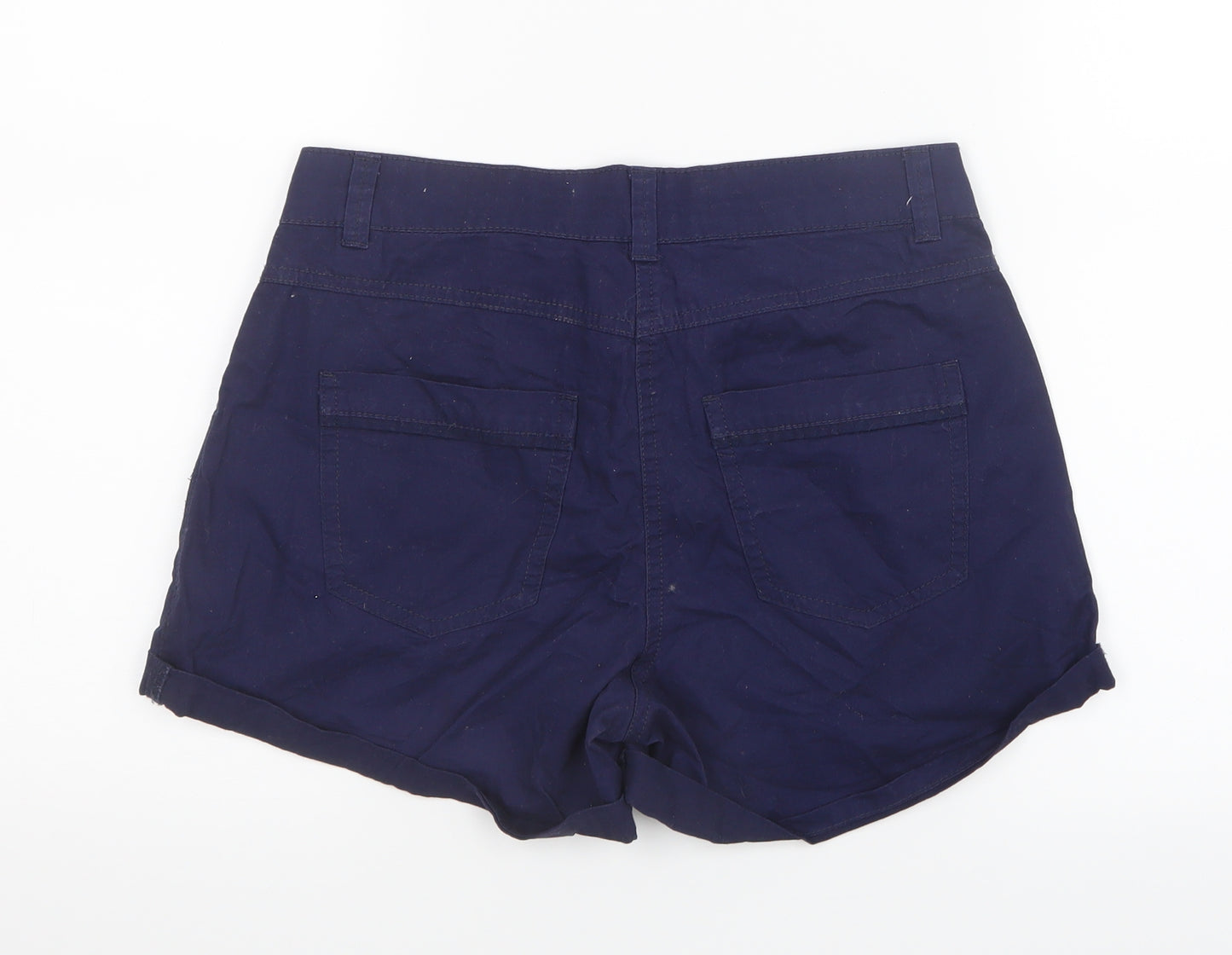 New Look Womens Blue   Chino Shorts Size 6