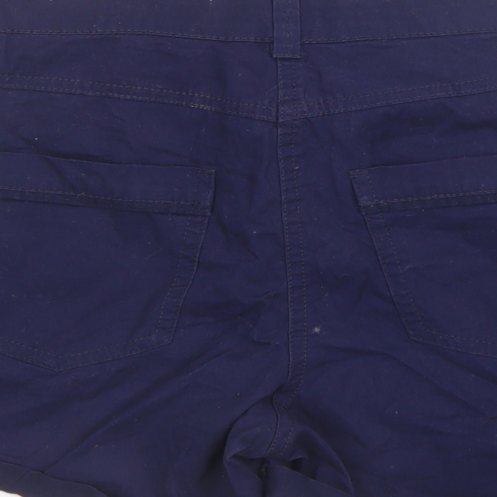 New Look Womens Blue   Chino Shorts Size 6