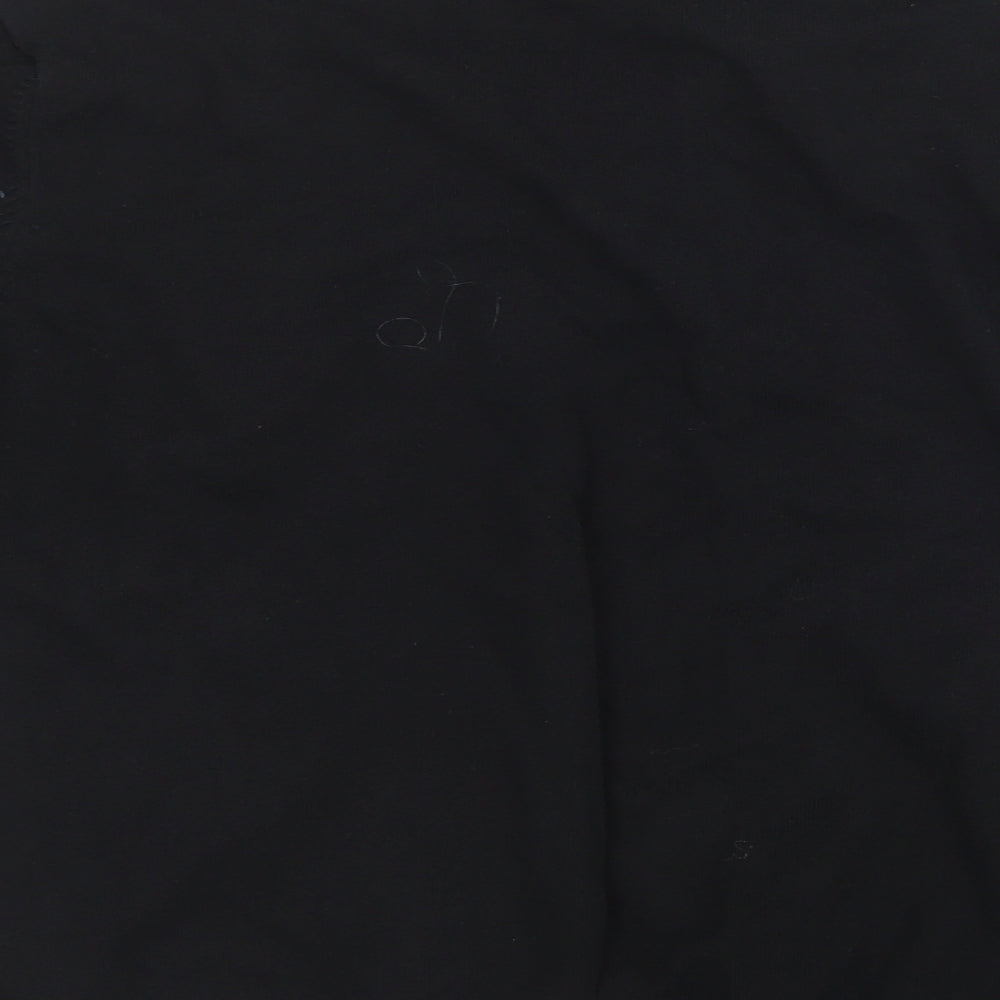 NEXT Mens Black  Knit Pullover Jumper Size M