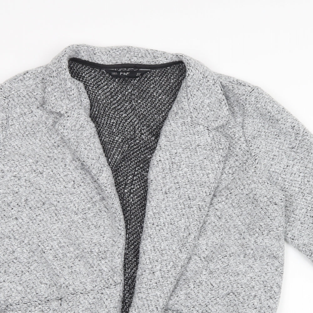 F&F Womens Grey   Jacket  Size 12