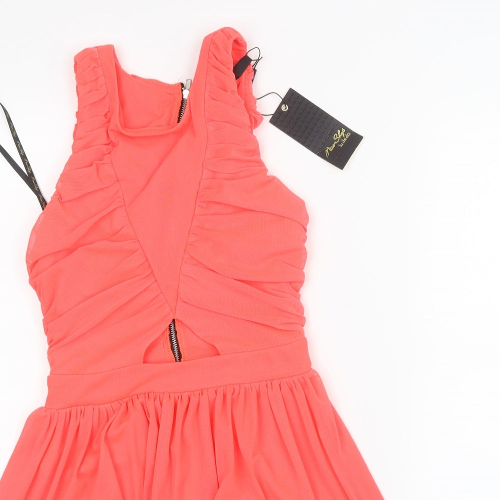 Miss Shop Womens Pink   Mini  Size 8