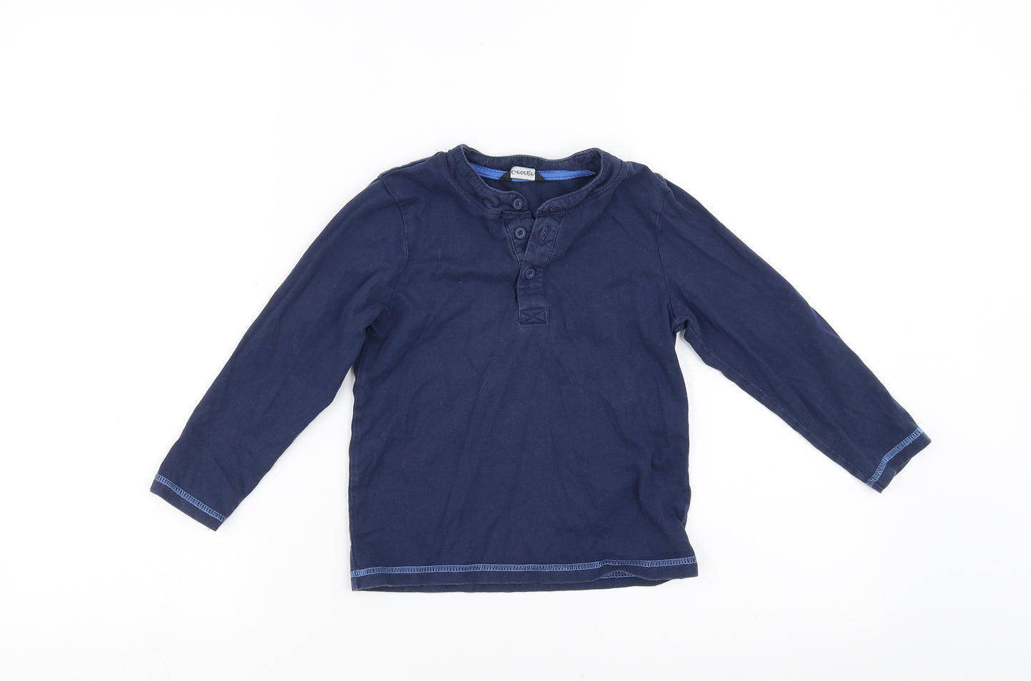 George Boys Blue   Basic T-Shirt Size 3-4 Years