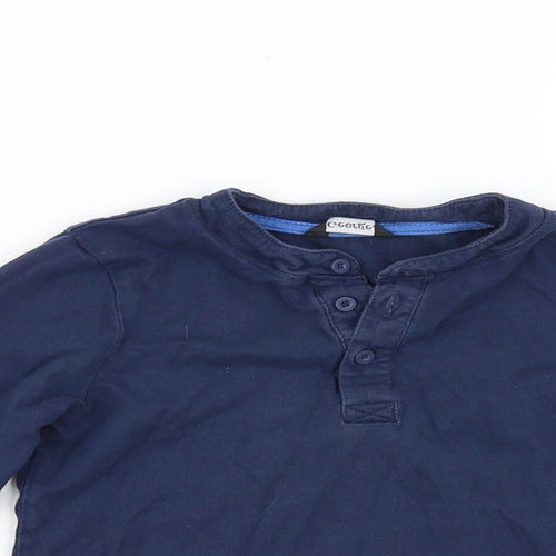 George Boys Blue   Basic T-Shirt Size 3-4 Years