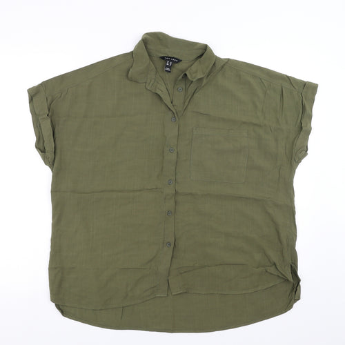 New Look Womens Green   Basic Blouse Size 14