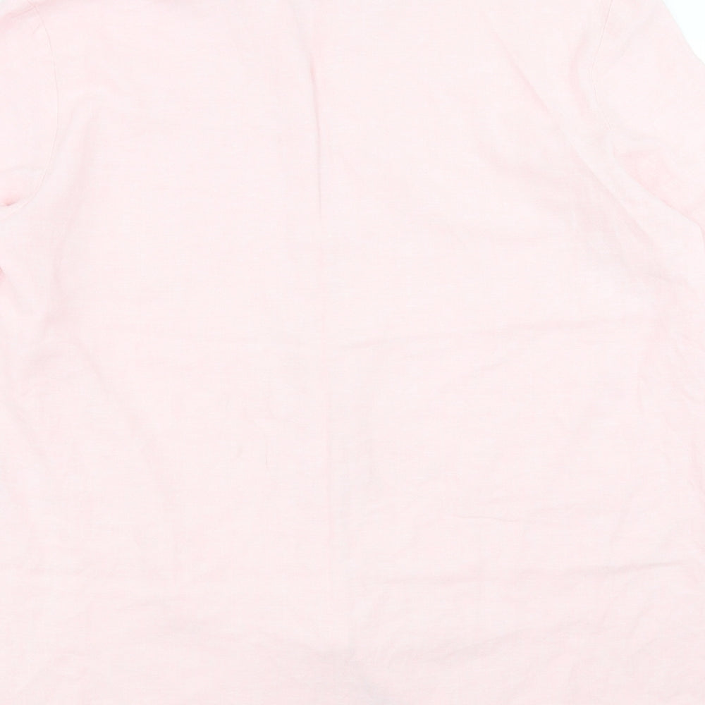 Bonmarché Womens Pink   Basic Button-Up Size 14