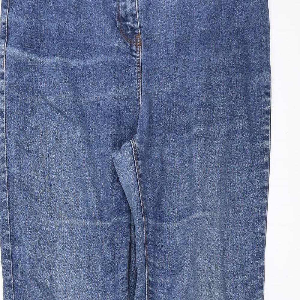 Papaya Womens Blue  Denim Skinny Jeans Size 10 L28 in