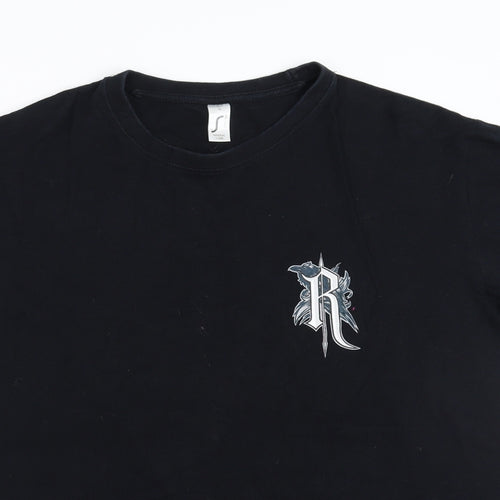 Imperial Mens Black    T-Shirt Size M  - relentless energy drink