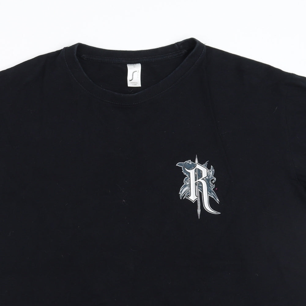 Imperial Mens Black    T-Shirt Size M  - relentless energy drink