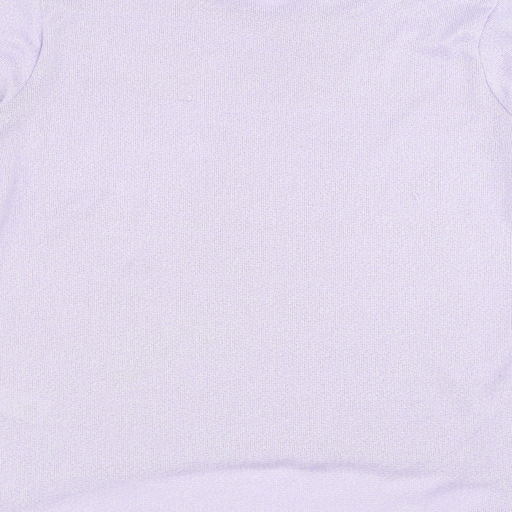 New Look Womens Purple   Pullover Jumper Size 16