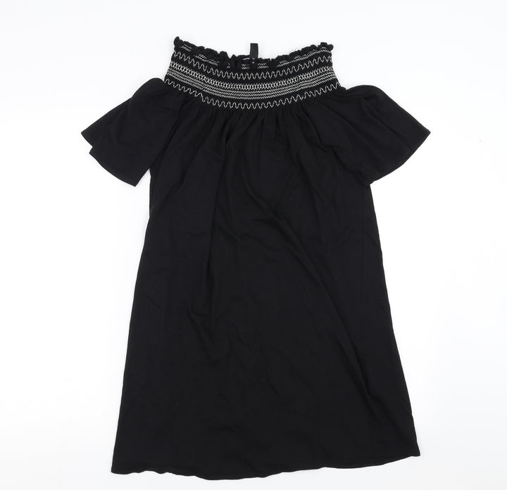 New Look Womens Black Trapeze & Swing Size M