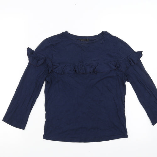 New Look Womens Blue   Basic Blouse Size 8