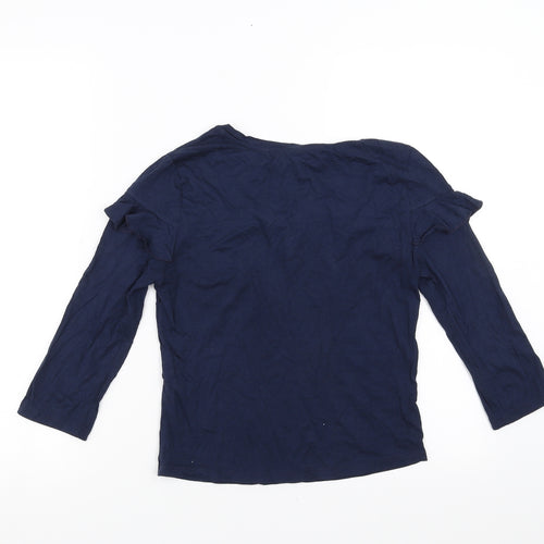 New Look Womens Blue   Basic Blouse Size 8