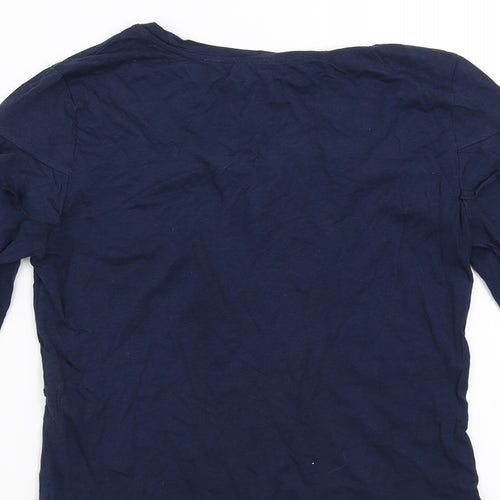 New Look Womens Blue   Basic Blouse Size 8