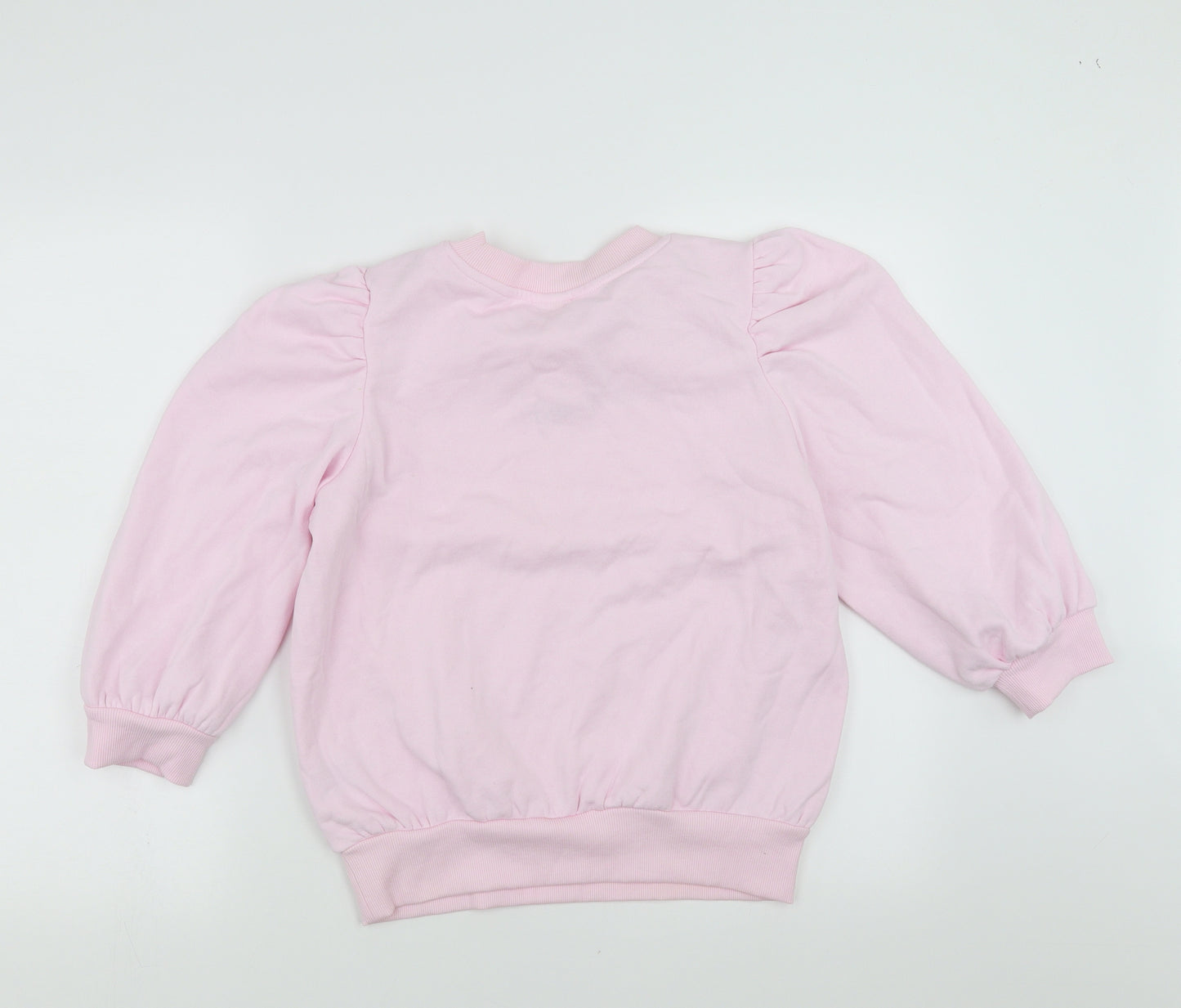 H&M Womens Pink   Pullover Sweatshirt Size S