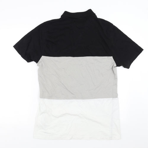 Boohoo Mens Black    Polo Size L
