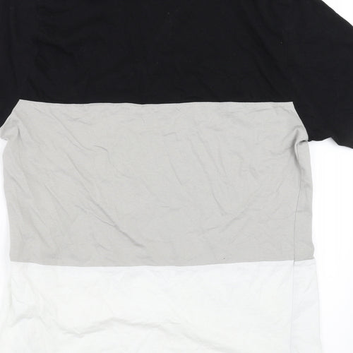 Boohoo Mens Black    Polo Size L