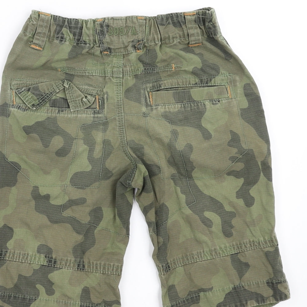 NEXT Boys Green   Cargo Shorts Size 6 Years