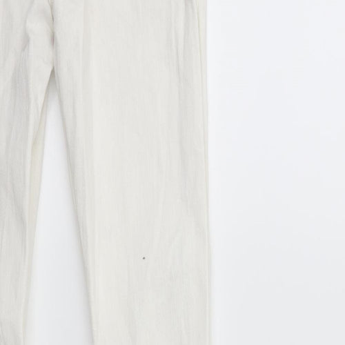 EDC Womens White  Denim Skinny Jeans Size 26 in L30 in