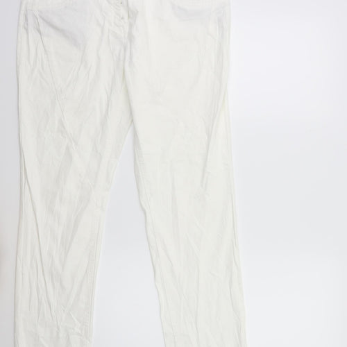 Cecil Womens White   Trousers  Size 32 in L30 in