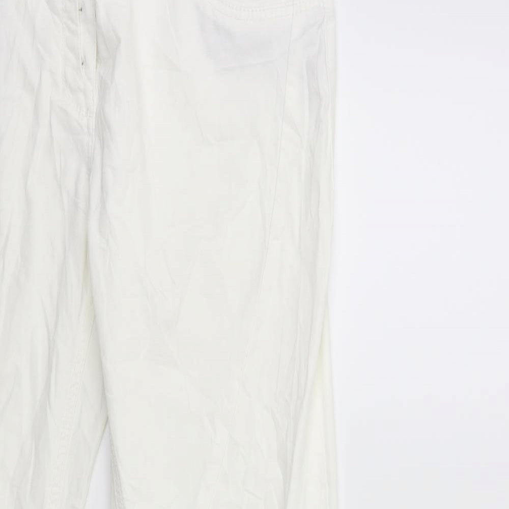 Cecil Womens White   Trousers  Size 32 in L30 in