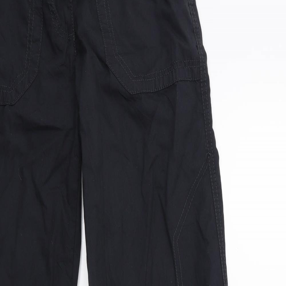Marks and Spencer Womens Blue   Cargo Trousers Size 8 L29 in