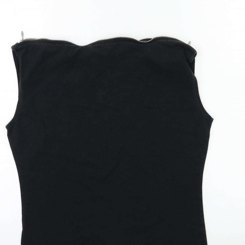DKNY Womens Black   Basic Tank Size L