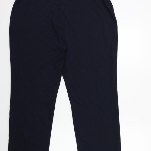 Marks and Spencer Womens Blue   Trousers  Size 20 L20 in