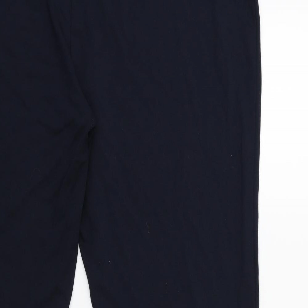 Marks and Spencer Womens Blue   Trousers  Size 20 L20 in