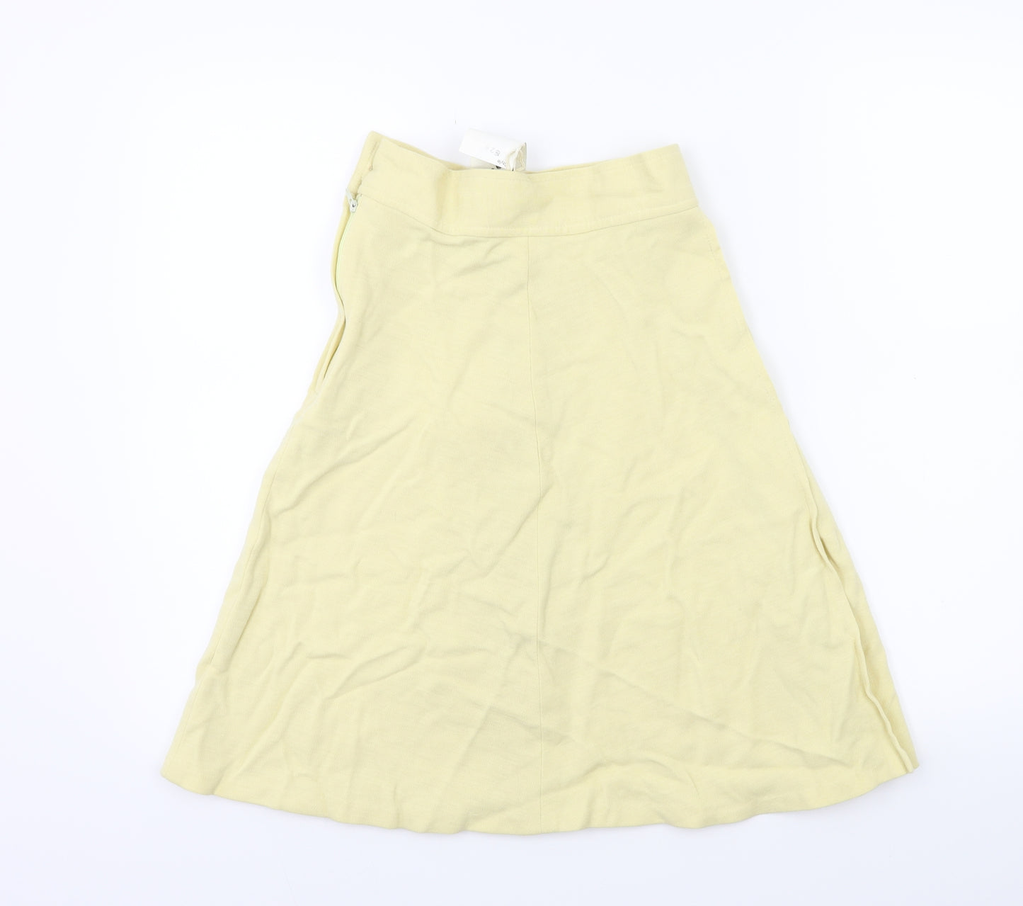 Courtelle Womens Yellow   A-Line Skirt Size 12